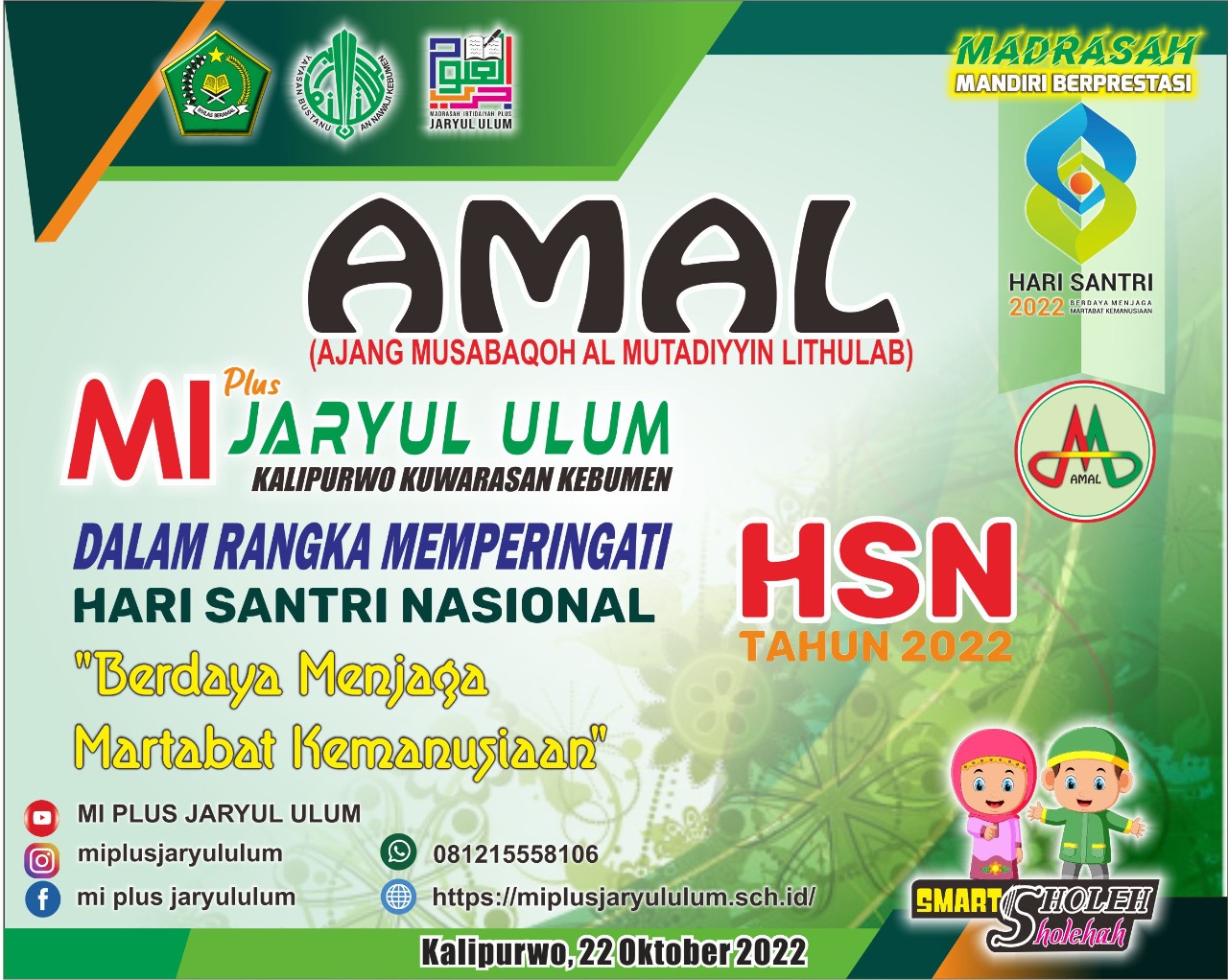 PERINGATAN HARI SANTRI NASIONAL TAHUN 2022