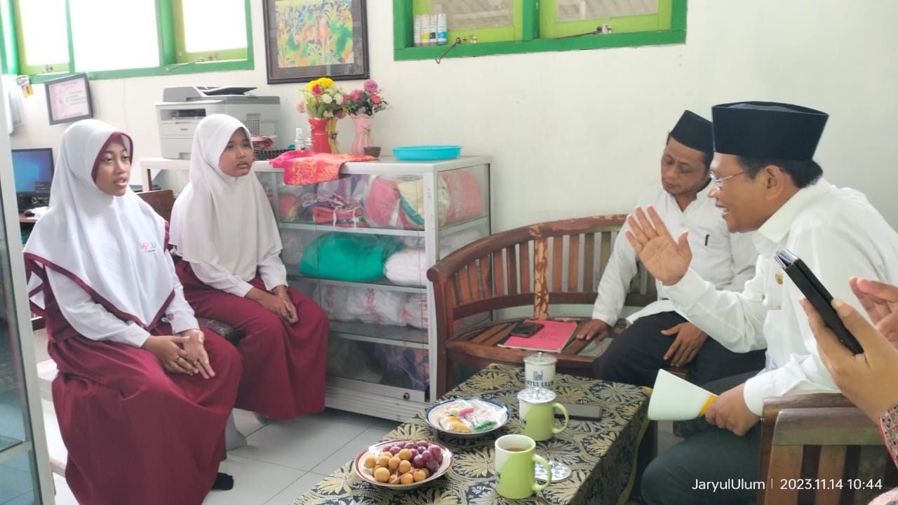 Kunjungan Kerja Kasi PENMA Kemenag Kebumen dan Visitasi Tindak Lanjut AKMI pada MI Plus Jaryul Ulum